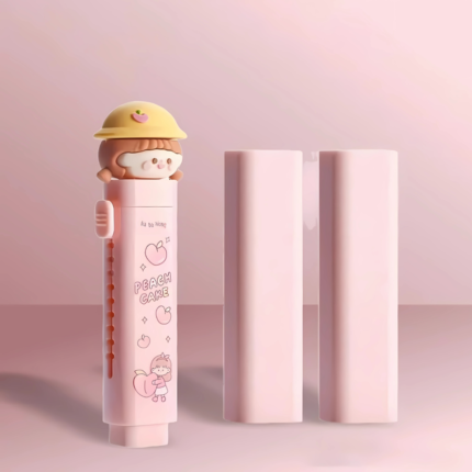 Peach Cake Sliding Erasers