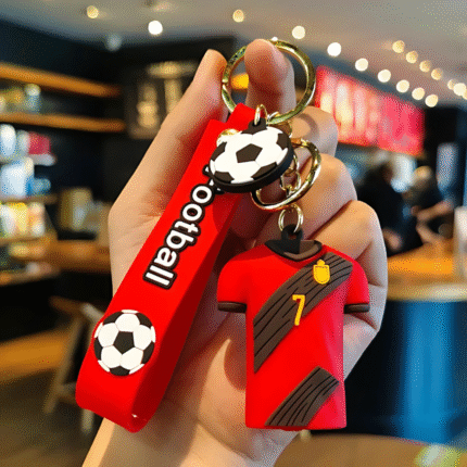 Football Jersey Keychain - No. 7 De Bruyne