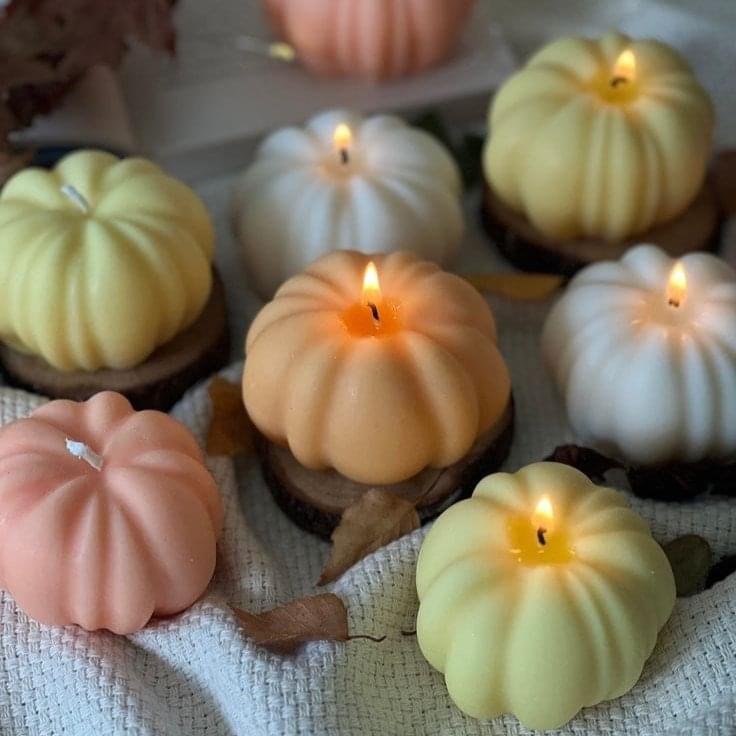 Pumpkins _ Pumpkin candle _ Pumpkin scented candle _ Autumn candles _ Soy wax candle _ Gift _ Fall season